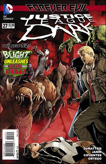 Justice League Dark (2011) issue 27 Mikel Janin Cover