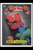Garbage Pail Kids: Series 09 (Base Set) card 371b Ren Wrench