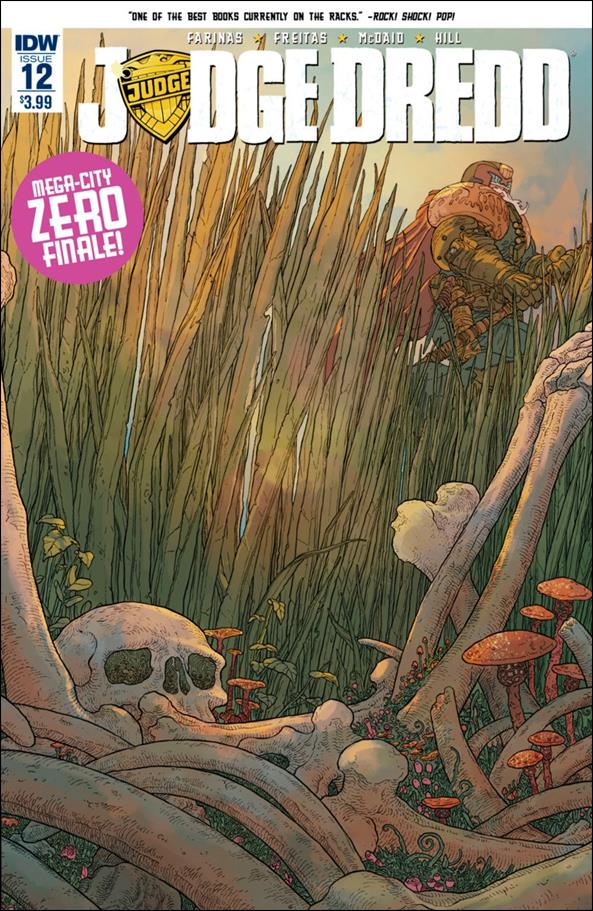 Judge Dredd (2015) issue 12 Ulises Farinas Cover