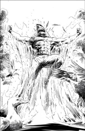 Suicide Squad Special Edition (FCBD) issue 1-C 1:500 Black & White Foil Cover