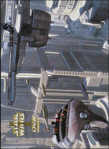 Star Wars: Episode I Walmart DVD (Promo) card 4 Newly-Created Scene Four: The Air Taxi Sequence