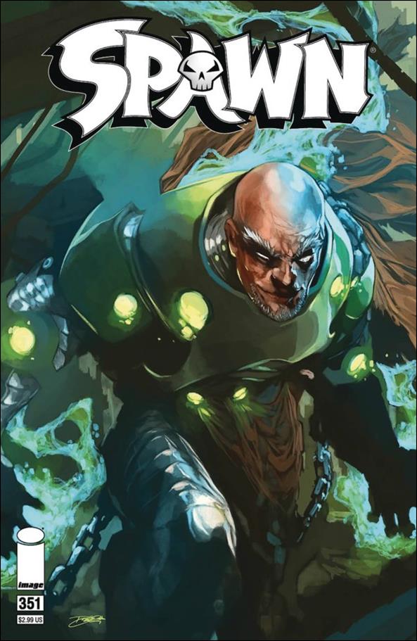 Spawn issue 351-B Don Aguillo Cover