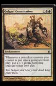 Magic the Gathering: Ravnica (Base Set)  card 209 Golgari Germination