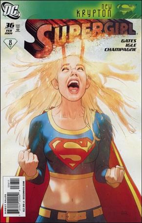 Supergirl (2005) issue 36 Joshua Middleton Cover
