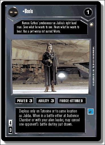 Star Wars: Special Edition Limited (Base Set) card 5 Boelo