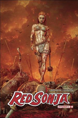 Red Sonja (2023) issue 12-B Björn Barends Cardstock Cover