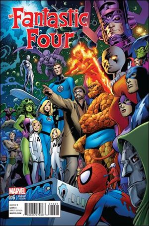 Fantastic Four (2013) issue 16-B Alan Davis 1:75 Cover