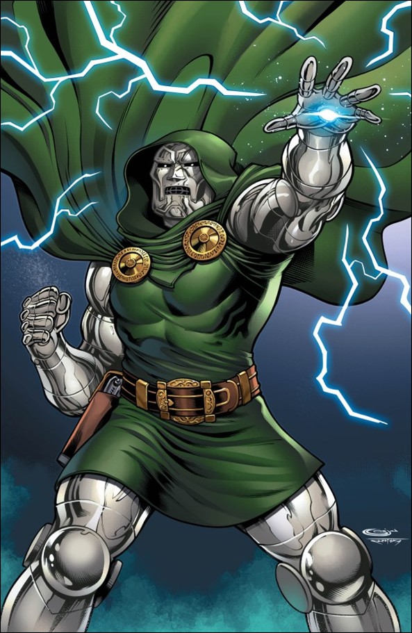 Bring on the Bad Guys: Doom issue 1-L Retailer Exclusive Sajad Shah Virgin Cover