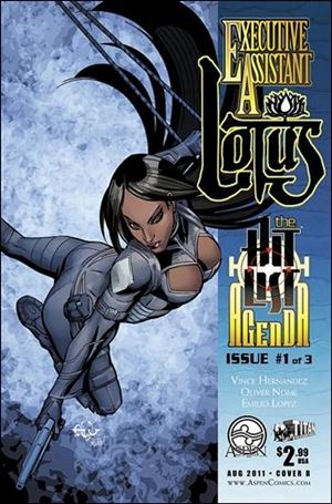 Executive Assistant: Lotus issue 1-B Eduardo Franciso Cover