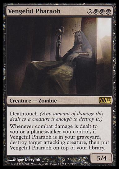 Magic the Gathering: 2012 Core Set (Base Set) card 116 Vengeful Pharaoh