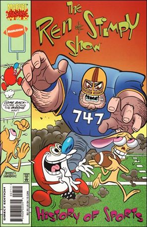 Ren & Stimpy Show Special: Sports Cover Image 1