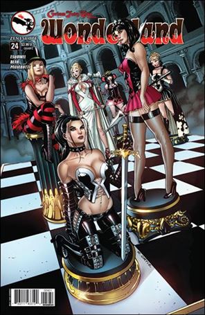 Grimm Fairy Tales Presents Wonderland issue 24-C Richard Ortiz Cover