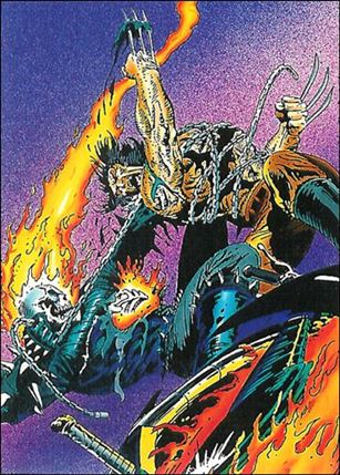 Wolverine: From Then 'Til Now II (Base Set) card 85 Ghost Rider