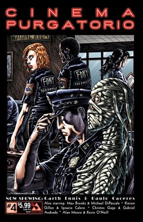 Alan Moore's Cinema Purgatorio issue 4-C Code Pru Cover