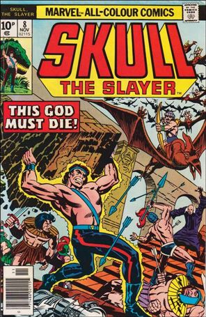 Skull, the Slayer issue 8-B UK Price Cover