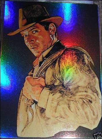 Indiana Jones Masterpieces (Foil Subset) card 6-D Refractor Foil 1/1