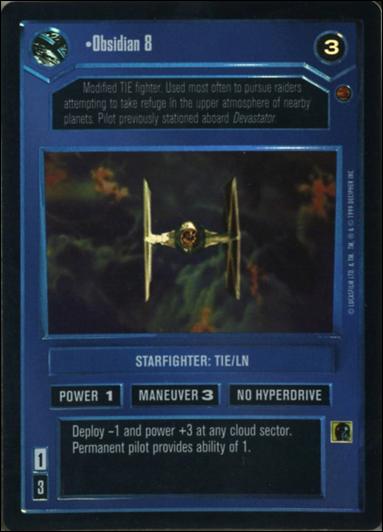 Star Wars: Reflections: A Collector's Bounty (Base Set) card 47 Obsidian 8
