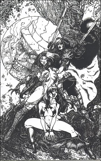Witchblade/Magdalena/Vampirella: Untold Story issue 1-H Joyce Chin Virgin Sketch Cover 1/750
