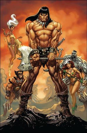 Conan the Barbarian (2019) issue 1-T J. Scott Campbell Unknown Comics Virgin Cover