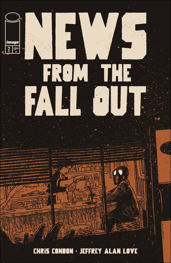 News from the Fallout issue 2-B Leslie Herman Cover