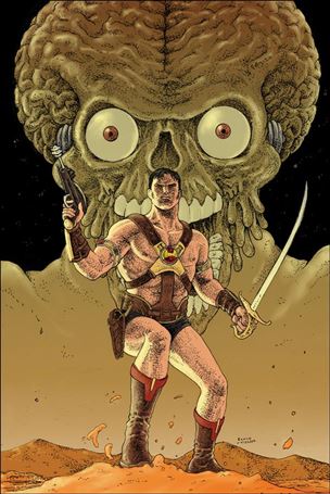 Warlord of Mars Attacks issue 1-F Ramon Villalobos 1:20 Virgin Cover