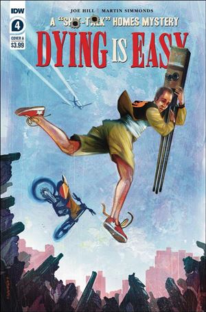 Dying is Easy issue 4 Martin Simmonds Cover