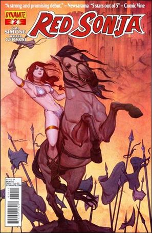 Red Sonja (2013) issue 2 Jenny Frison Cover