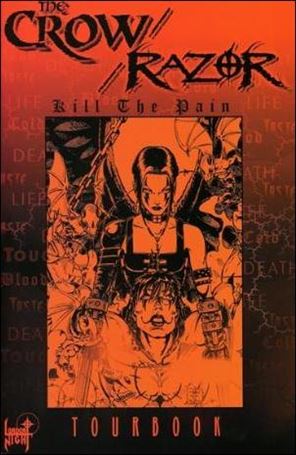 Crow/Razor - Kill the Pain Tourbook issue 1-B Uglyboy Orange Cover