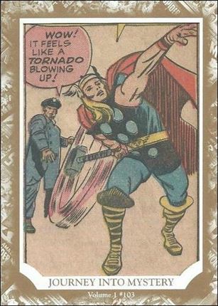 Marvel Beginnings: Series 3 (Ultimate Panel Focus Cut-Comic Subset) card UM-17 Journey into Mystery #103 1/41