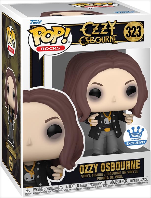 Pop! Rocks figure 323 Ozzy Osbourne Funko Shop Exclusive