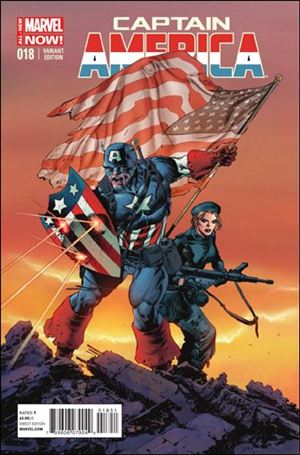 Captain America (2013) issue 18-B 1:20 Cover