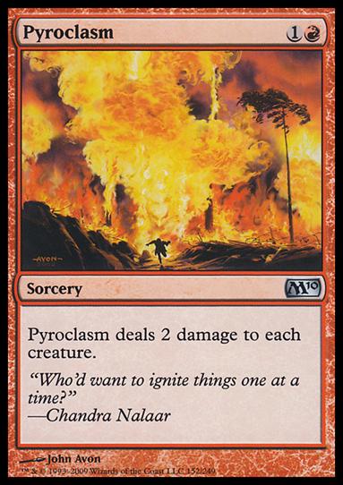 Magic the Gathering: 2010 Core Set (Base Set) card 152 Pyroclasm