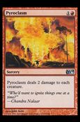 Magic the Gathering: 2010 Core Set (Base Set) card 152 Pyroclasm