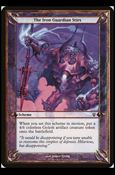 Magic the Gathering: Archenemy (Scheme Subset) card 22 The Iron Guardian Stirs