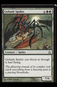 Magic the Gathering: Ravnica (Base Set)  card 168 Goliath Spider