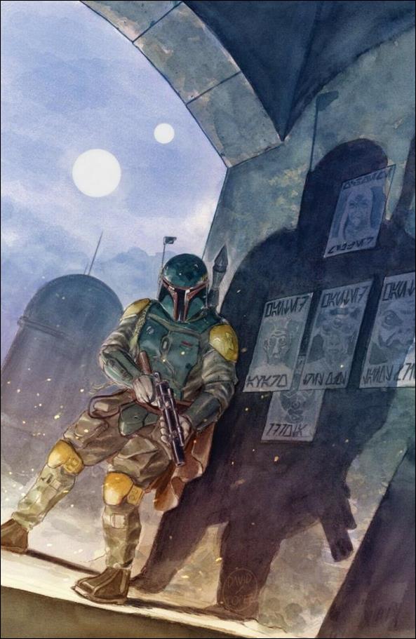 Star Wars: War of the Bounty Hunters Alpha issue Alpha-SQ David Lopez Mega Gaming&Comics Virgin Cover 1/1000