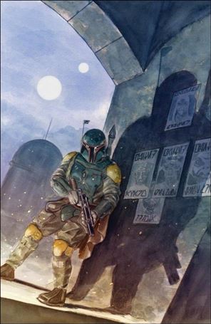 Star Wars: War of the Bounty Hunters Alpha issue Alpha-SQ David Lopez Mega Gaming&Comics Virgin Cover 1/1000