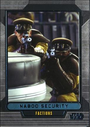 Star Wars Galactic Files (Base Set) card 321 Naboo Security