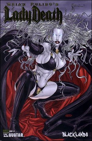 Brian Pulido's Lady Death: Blacklands issue 1/2-E Gold Foil Cover