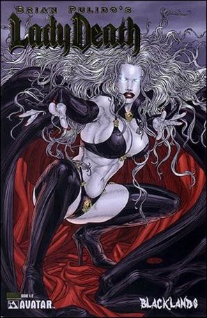 Brian Pulido's Lady Death: Blacklands issue 1/2-E Gold Foil Cover