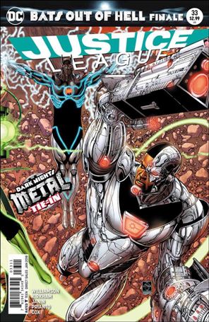 Justice League (2016) issue 33 Ethan Van Sciver Cover