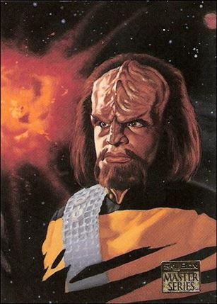Star Trek Master Series: Series 2 (Base Set) card 49 Lieutenant Worf