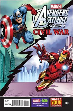 Marvel Universe Avengers Assemble: Civil War  Cover Image 1