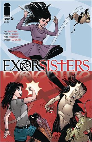 Exorsisters issue 5 Gisele Lagace Cover