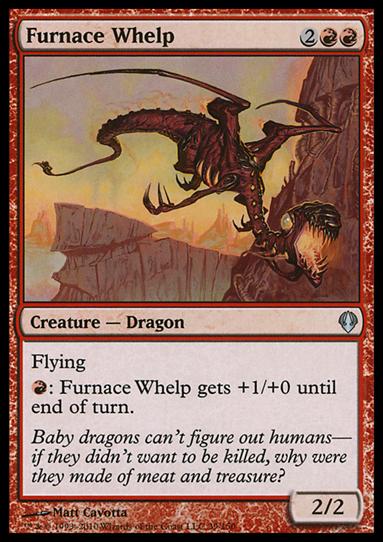 Magic the Gathering: Archenemy (Base Set) card 39 Furnace Whelp
