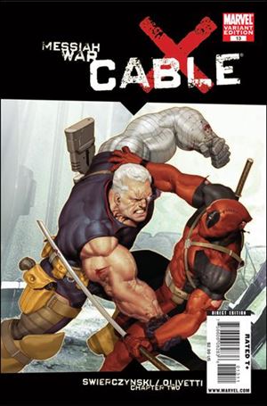 Cable (2008) issue 13-B Ariel Olivetti Cover