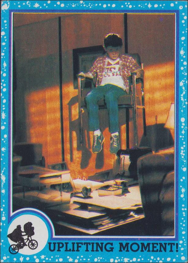 E.T. The Extra-Terrestrial (Base Set) card 35 Uplifting Moment!
