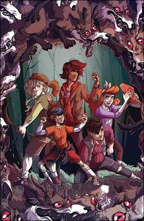 Lumberjanes issue 23-B Claudia Aguirre 1:20 Cover