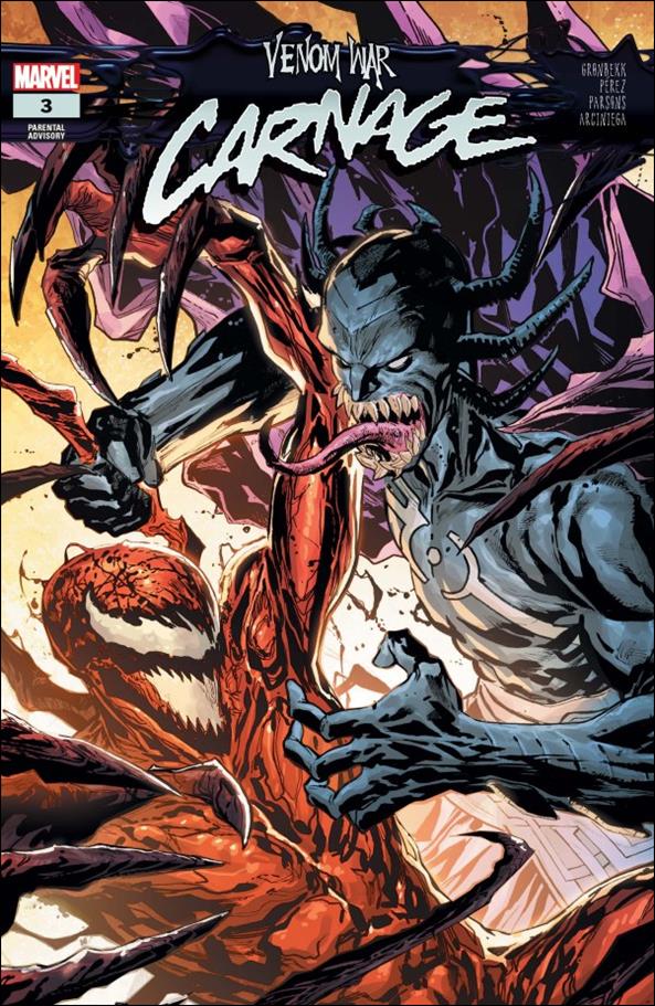 Venom War: Carnage issue 3 Ken Lashley Cover