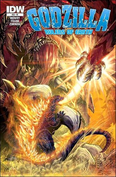 Godzilla: Rulers of the Earth issue 25-B Jeff Zornow Subscription Cover